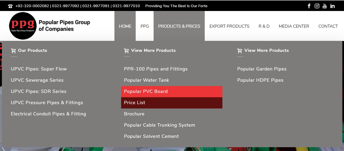 product-price-list