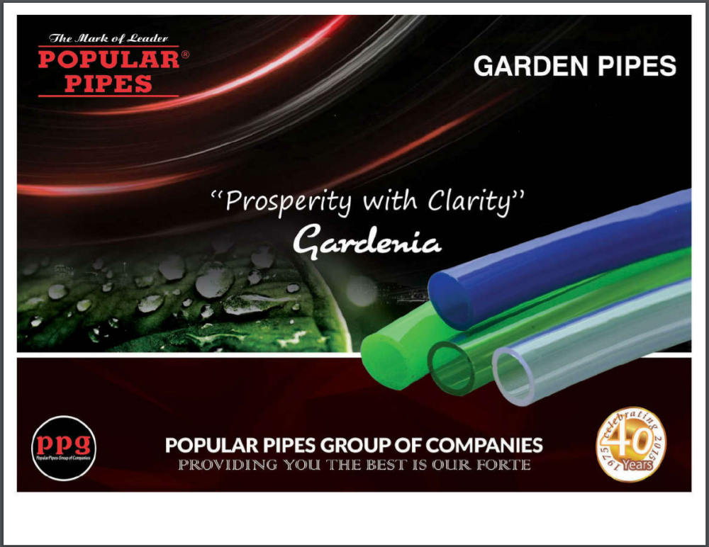 Popular Garden Pipes Brochure Popular Pipes Group of Companies