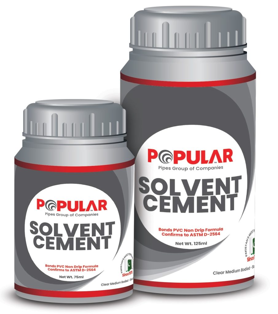 Popular Solvent Cement Popular Pipes Group of Companies